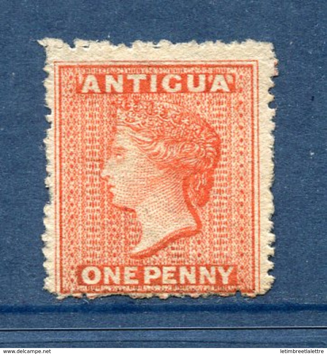 Antigua - N° 2A * - Neuf Avec Charnière - - 1858-1960 Kronenkolonie