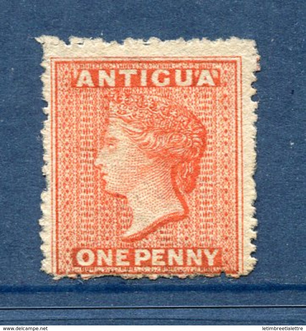 Antigua - N° 2A * - Neuf Avec Charnière - - 1858-1960 Kolonie Van De Kroon