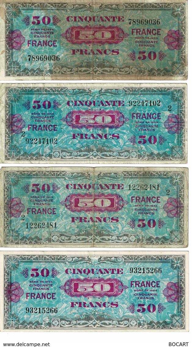 BILLET 50 FRANCS -FRANCE / 2 EMISSION IMPRESSION AMERICAINES, 1945 - Ohne Zuordnung