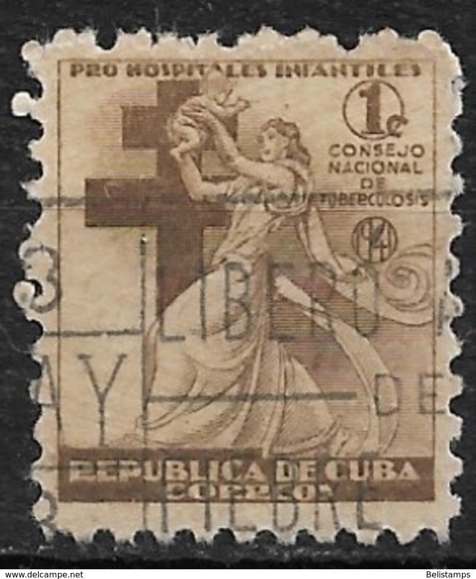 Cuba 1941. Scott #RA4 (U) Mother And Child  (Complete Issue) - Timbres-taxe