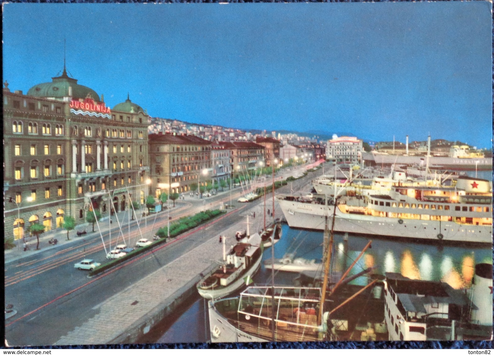 Rijeka - Port . - Croatie