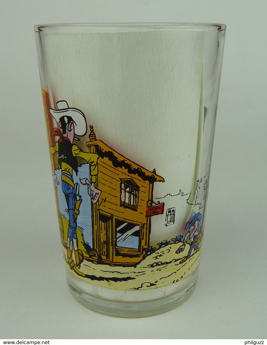 1 VERRE LUCKY LUKE 1972 A05b Verres - Art De La Table