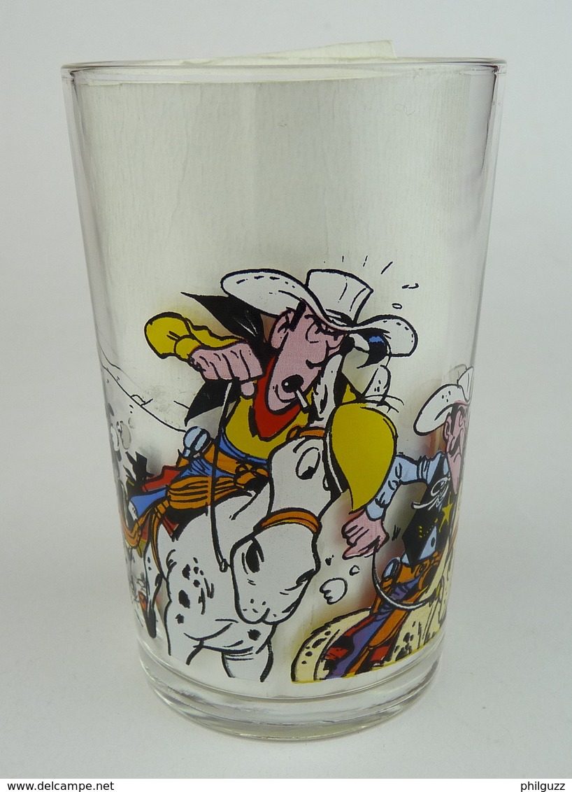 1 VERRE LUCKY LUKE 1972 A07 Verres - Art De La Table