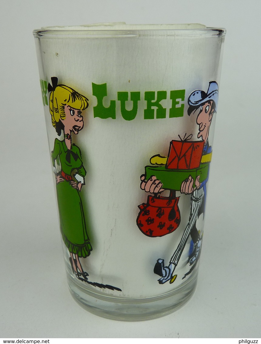 1 VERRE LUCKY LUKE 1986 B01 Verres - El Arte De La Mesa