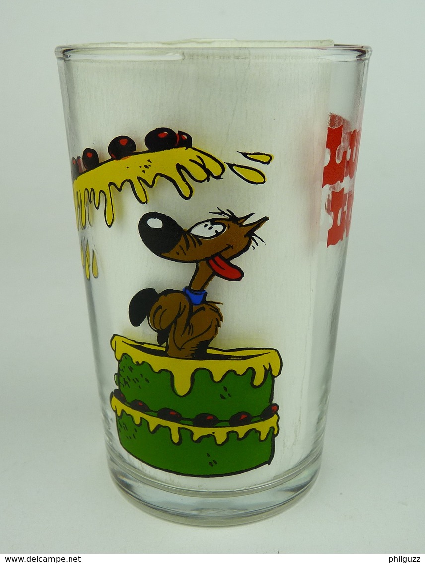 1 VERRE LUCKY LUKE 1986 B02 Verres - El Arte De La Mesa