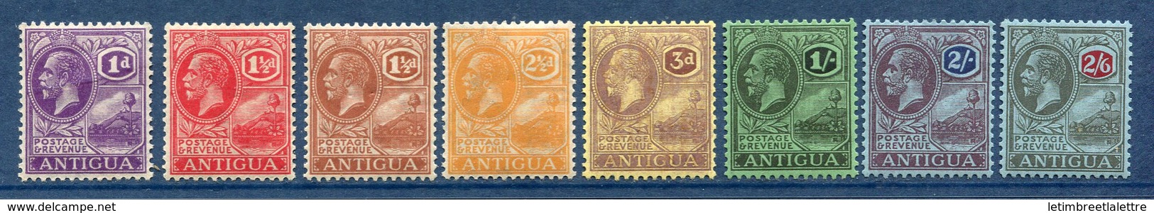 Antigua - N° 56 à 63 * - Neuf Avec Charnière - 1858-1960 Colonie Britannique