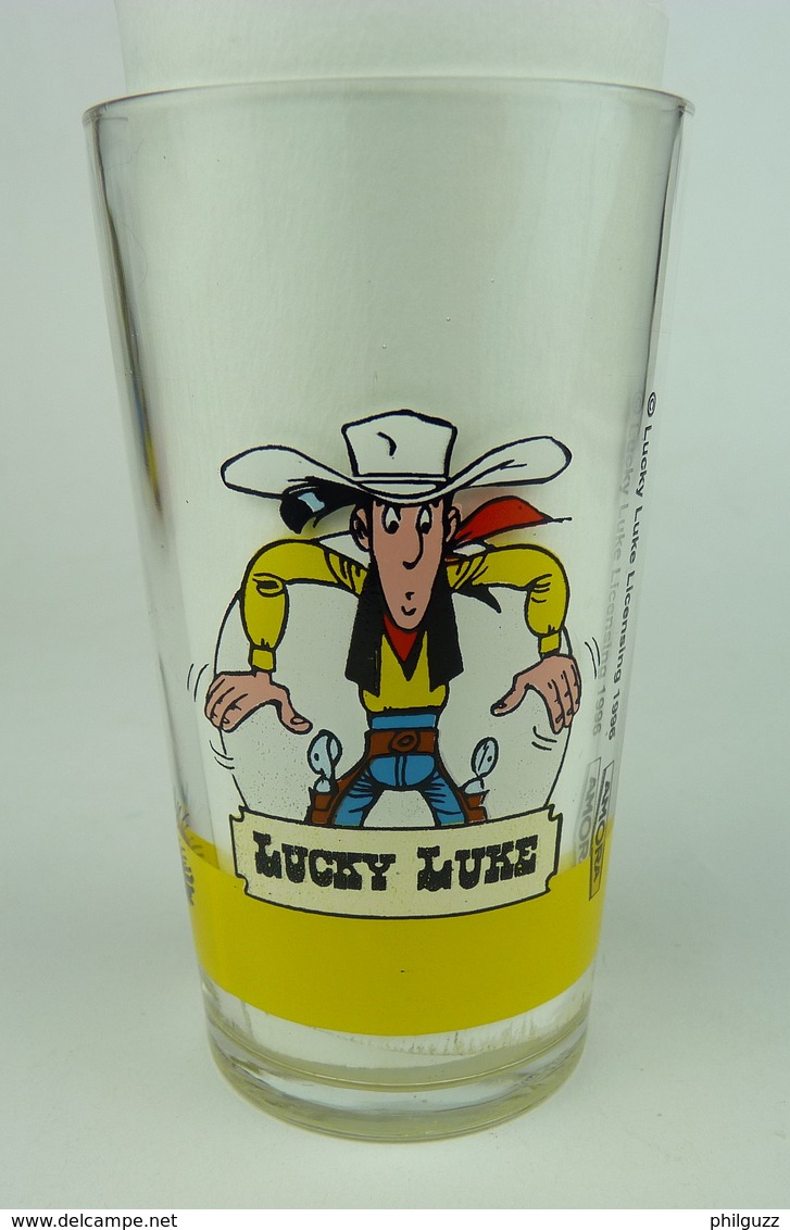 1 VERRE LUCKY LUKE 1996 C01 D1 Long Drink Verres - Art De La Table