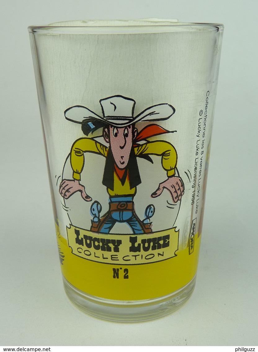 1 VERRE LUCKY LUKE 1996 C02 A2 Verres - Art De La Table