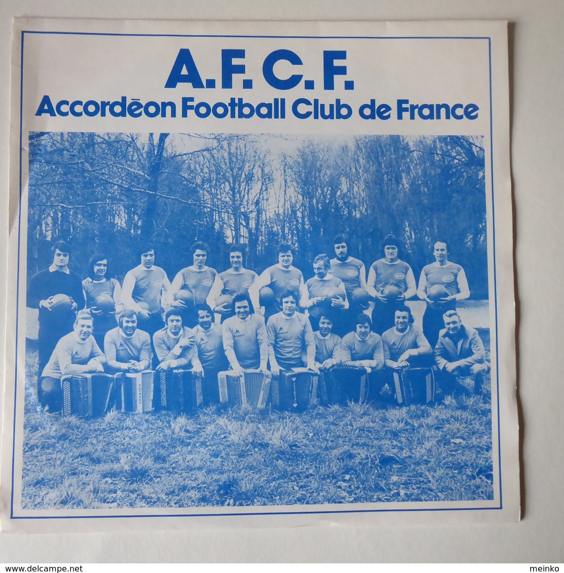Accordéon Foot-ball Club De France - Strumentali