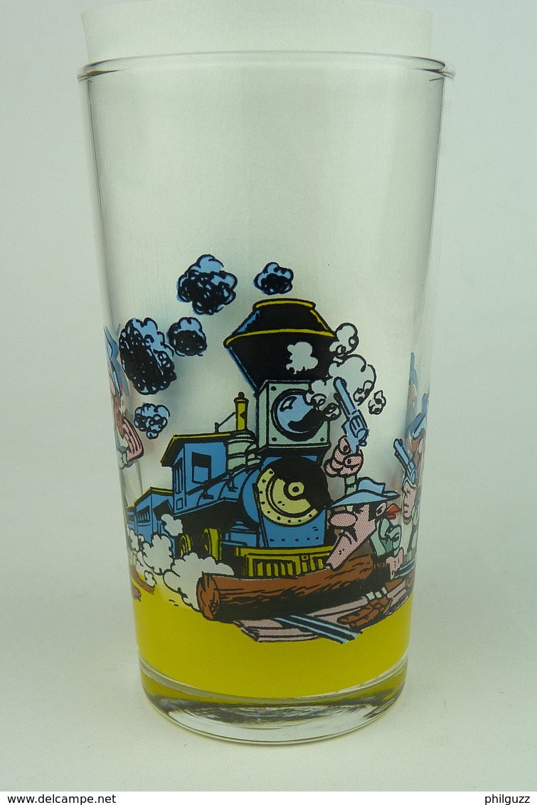 1 VERRE LUCKY LUKE 1996 C04 B1 Long Drink Verres - El Arte De La Mesa