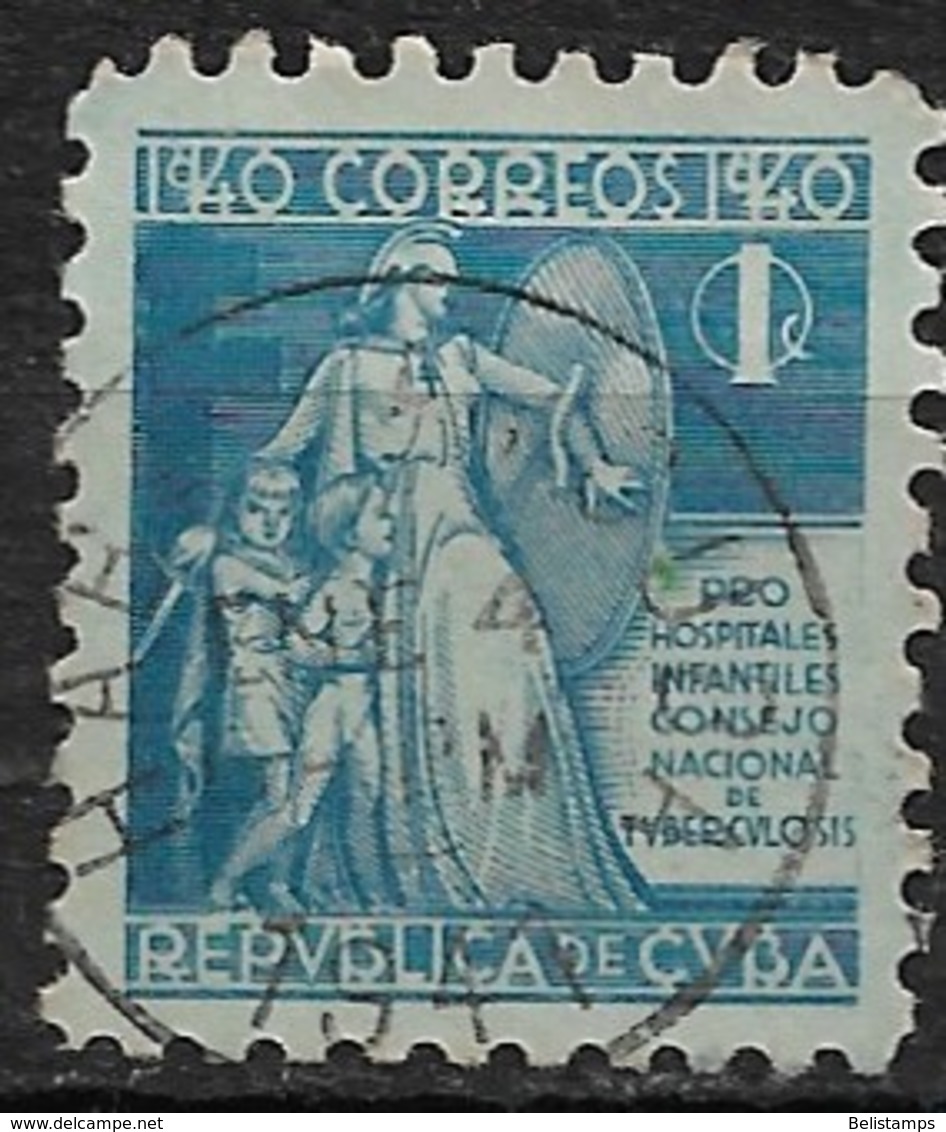 Cuba 1940. Scott #RA3 (U) Health Protecting Children  (Complete Issue) - Timbres-taxe