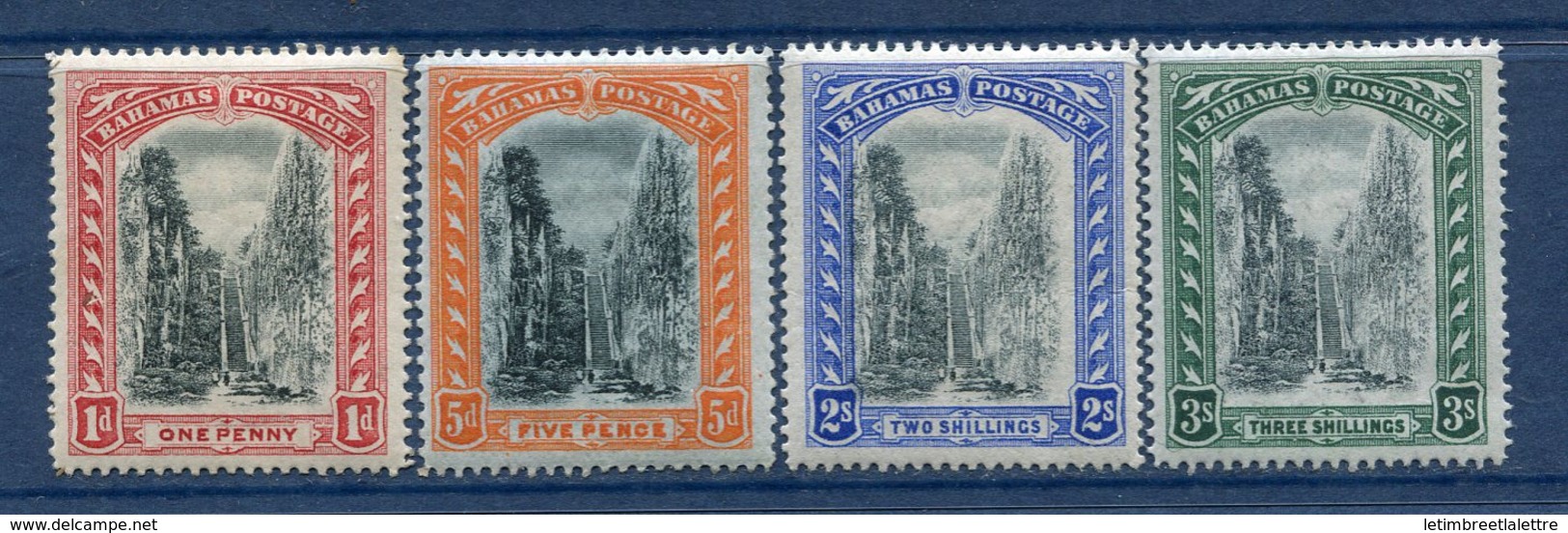 Bahamas - N° 24 à 27 * - Neuf Avec Charnière - - 1859-1963 Kolonie Van De Kroon