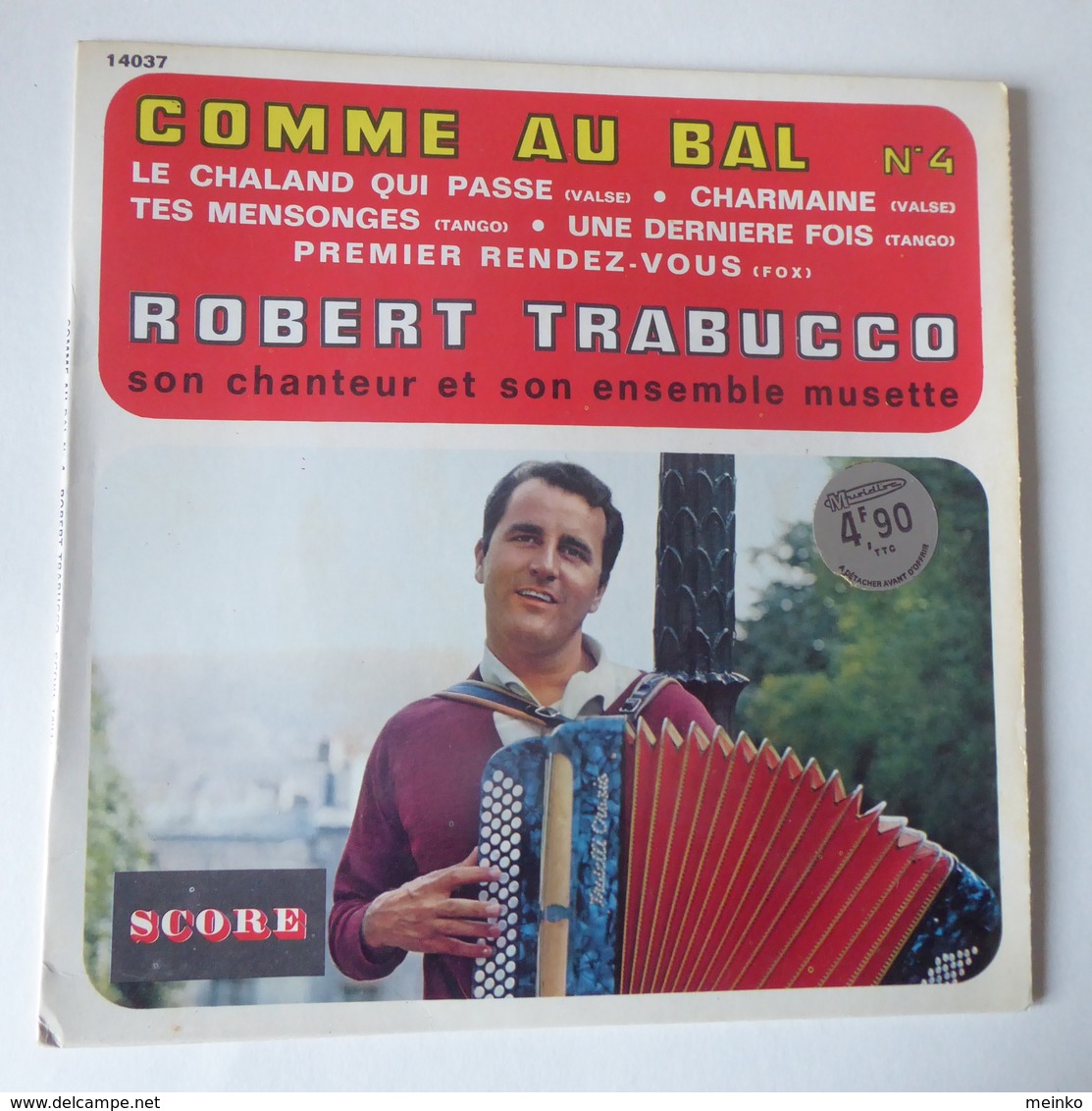 Robert Trabucco Son Chanteur Et Son Ensemble Musette - Instrumental