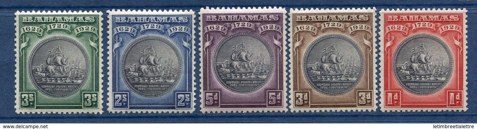 Bahamas - N° 86 à 90 * - Neuf Avec Charnière - - 1859-1963 Crown Colony