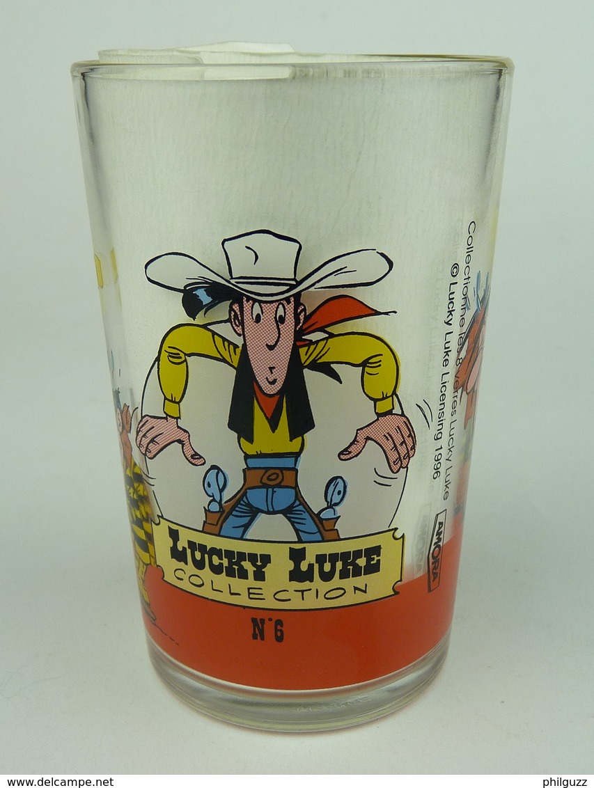 1 VERRE LUCKY LUKE 1996 C06 A1 Verres - Art De La Table