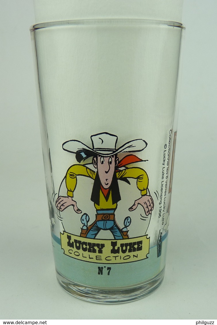 1 VERRE LUCKY LUKE 1996 C07 B2 Verres - El Arte De La Mesa