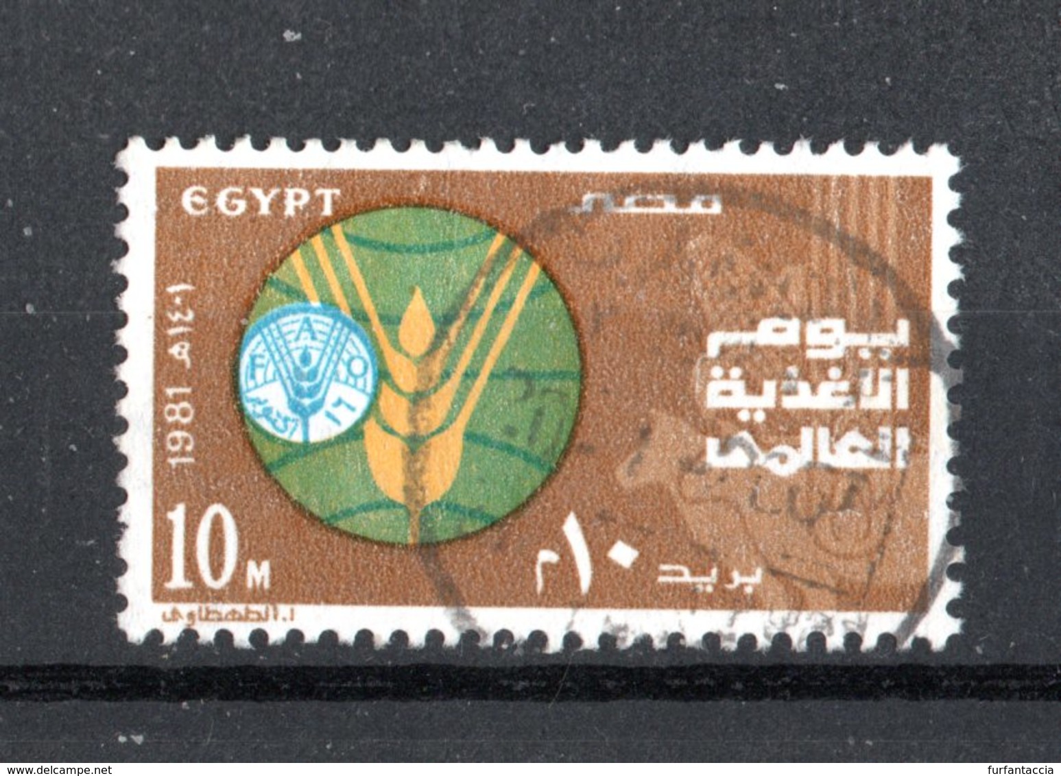 EGITTO :  Giornata Delle Nazioni Unite  -  1 Val. USATO  Del  24.10.1981 - Used Stamps