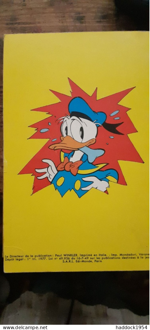 Attention Donald ! Mickey Parade N° 1284 Bis WALT DISNEY Edi Monde 1977 - Mickey Parade