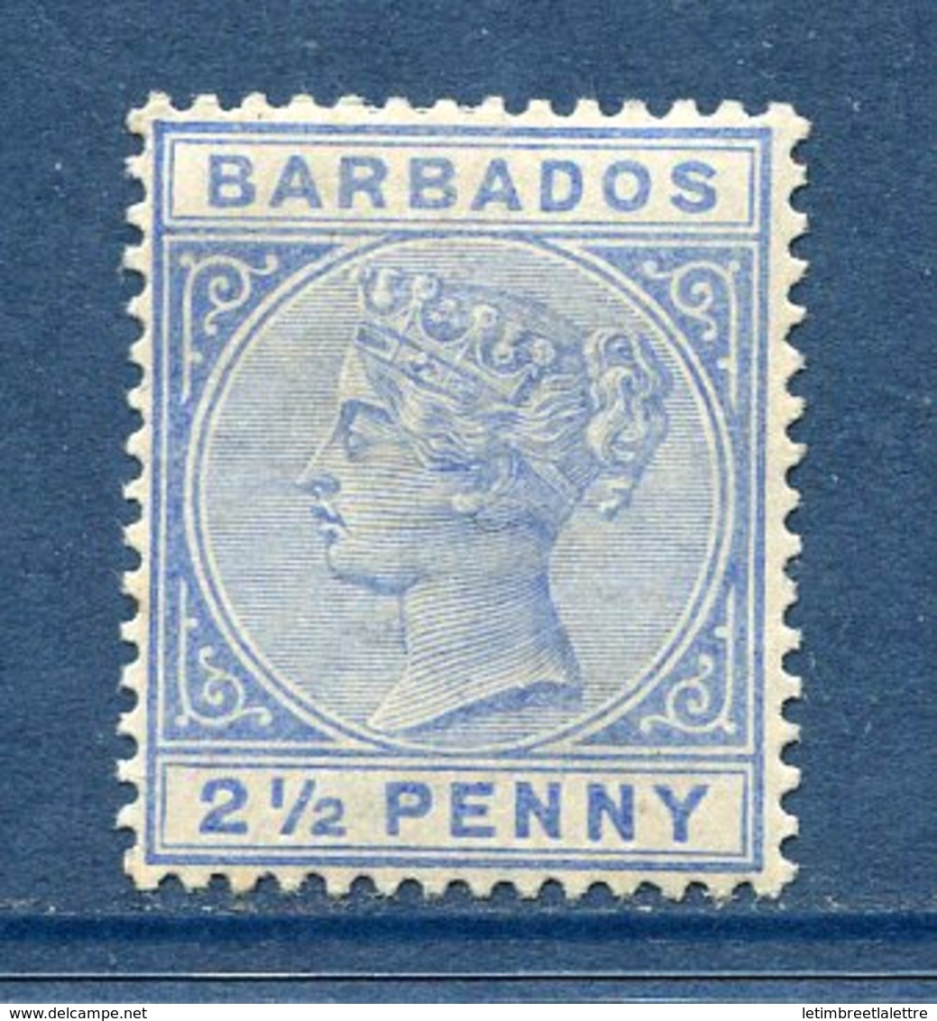 Barbades - N° 47 * - Neuf Avec Charnière - TB - Barbados (...-1966)