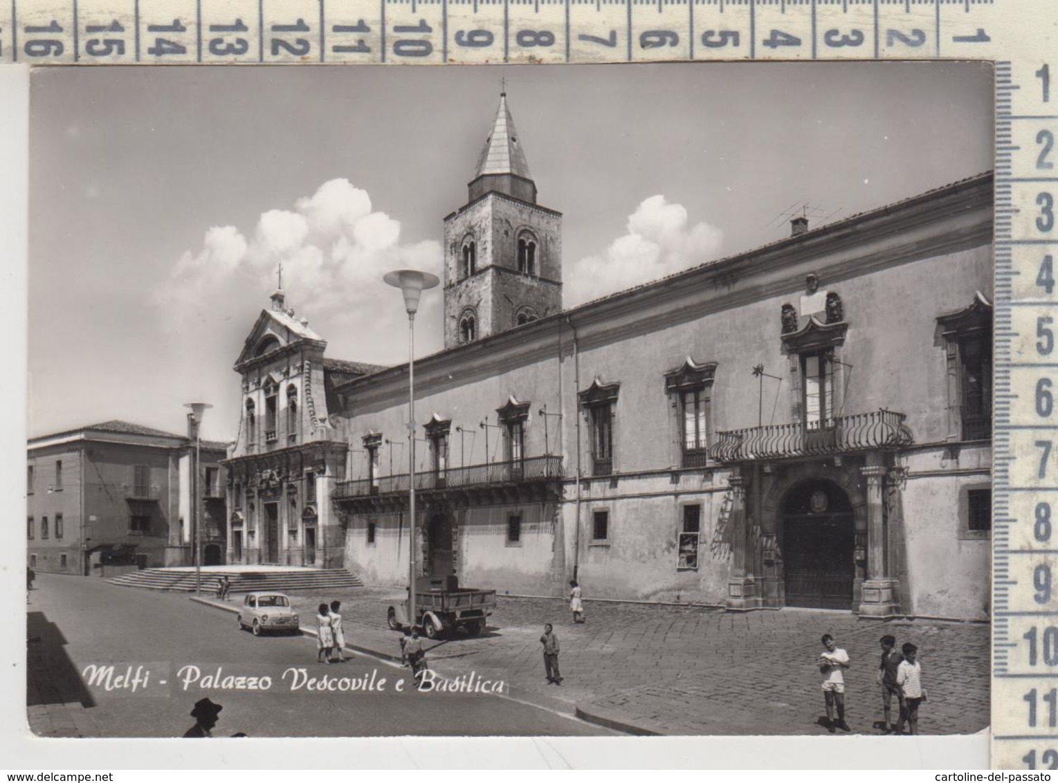 MELFI POTENZA PALAZZO VESCOVILE E BASILICA NO VG - Potenza