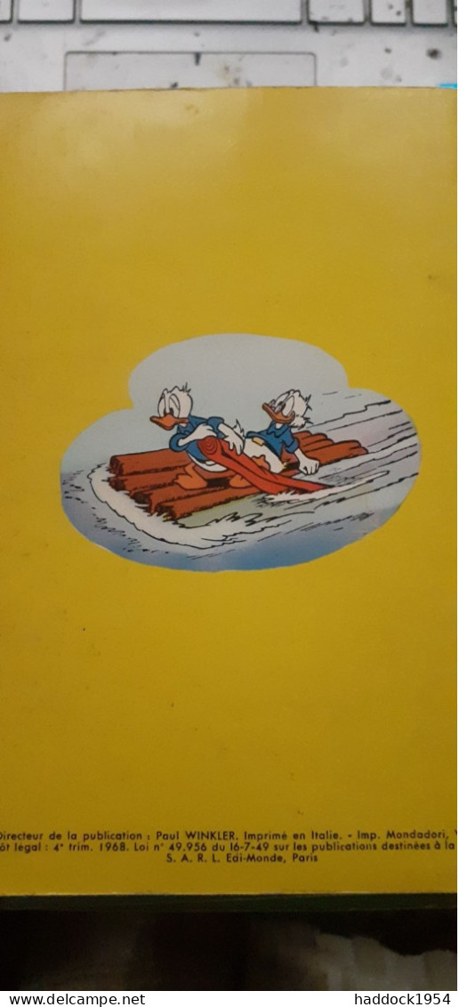 Donald Globe-trotter Mickey Parade N°856 Bis WALT DISNEY Edi Monde 1968 - Mickey Parade