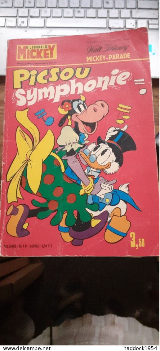 Picsou Symphonie Mickey Parade N° 1121 Bis WALT DISNEY Edi Monde 1973 - Mickey Parade