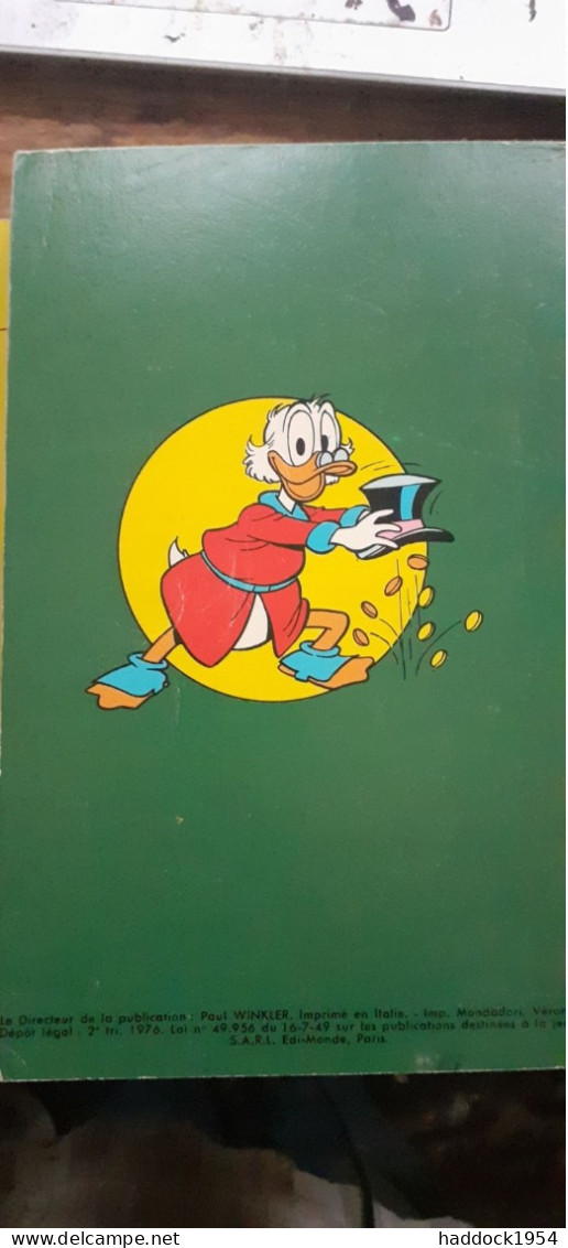 Les Surprises De L'oncle Picsou Mickey Parade N° 1251 Bis WALT DISNEY Edi Monde 1976 - Mickey Parade