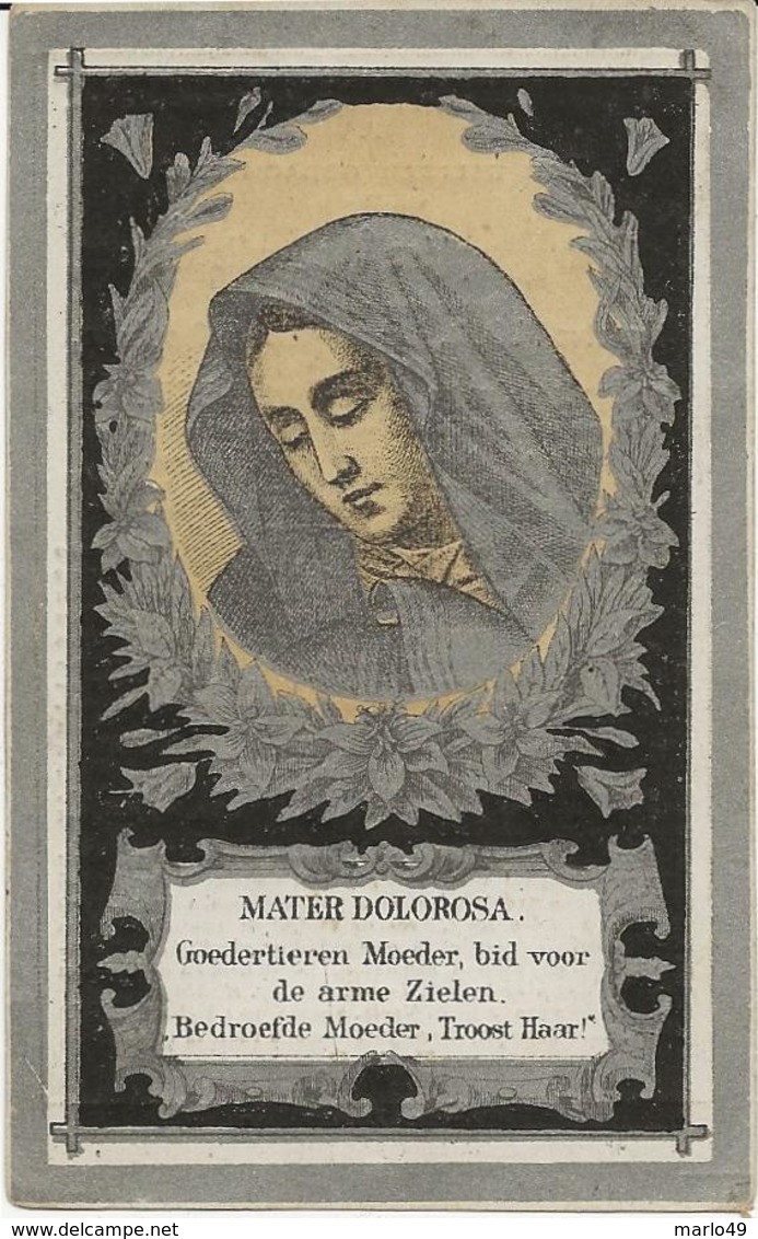 DP. JULIANA CAPOEN ° WESTVLETEREN 1821- + CROMBEKE 1885 - Religion &  Esoterik