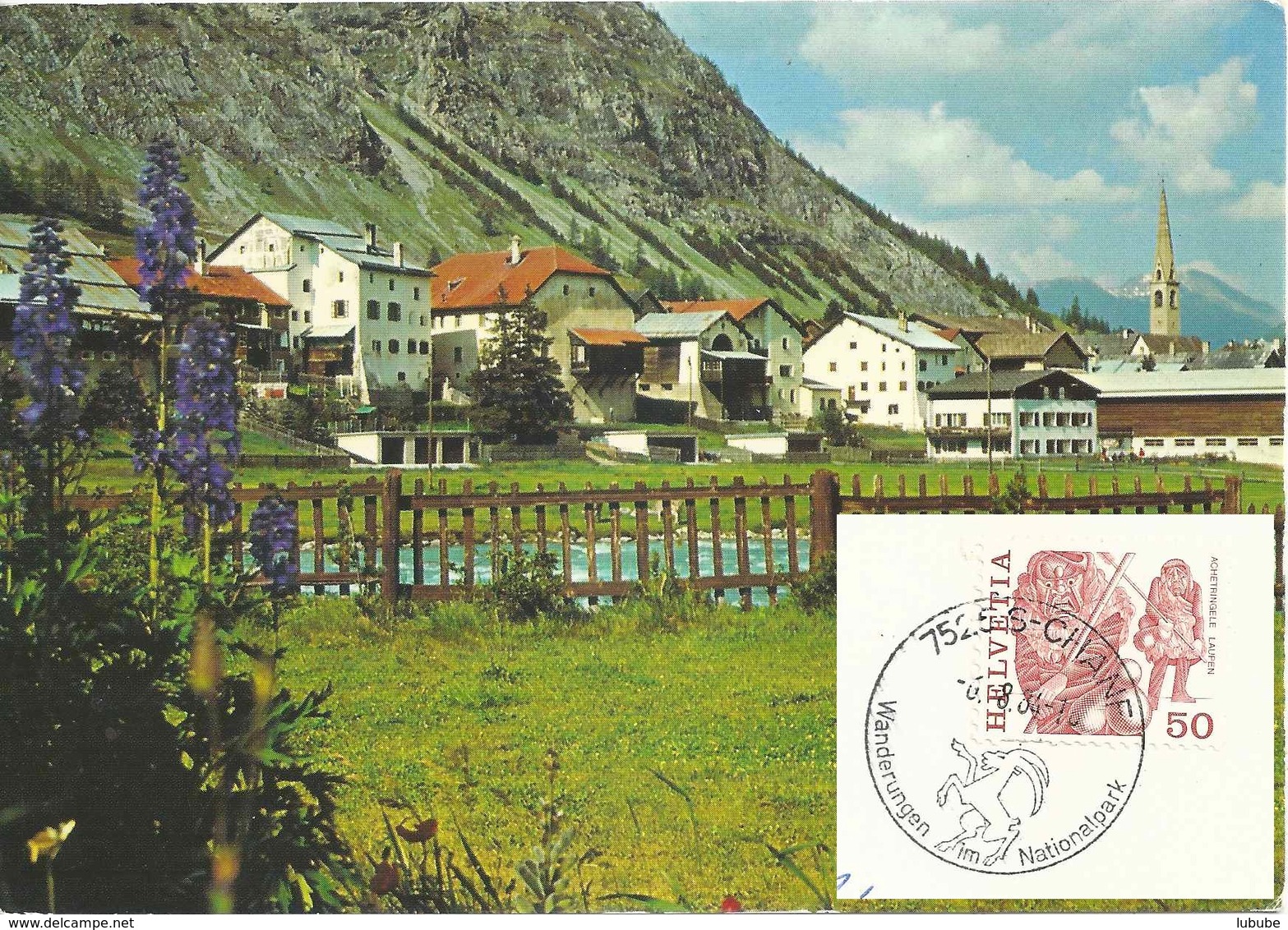 S-Chanf - Dorf Vom Inn Aus           Ca. 1970 - S-chanf