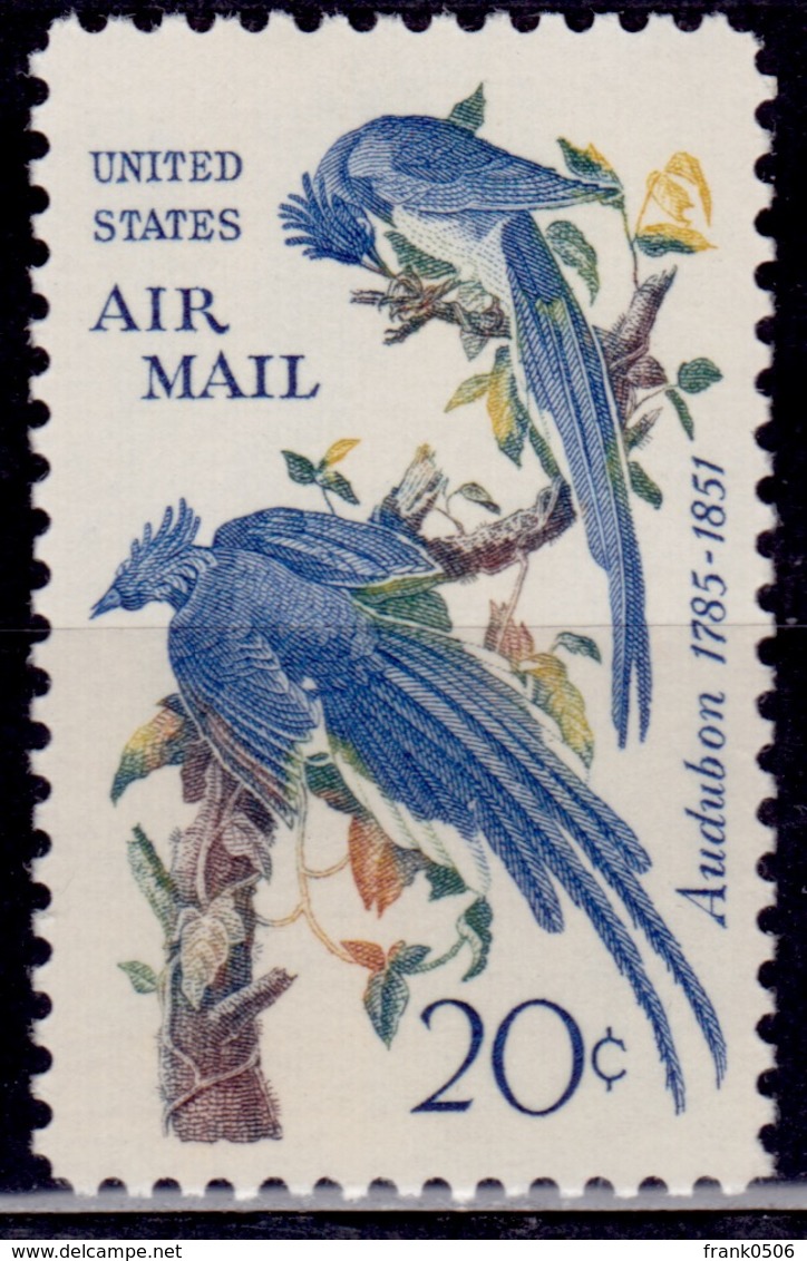 United States, 1961, Airmail, "Columbia Jays" By Auduban, 20c, Sc#C71, MNH - 3b. 1961-... Unused