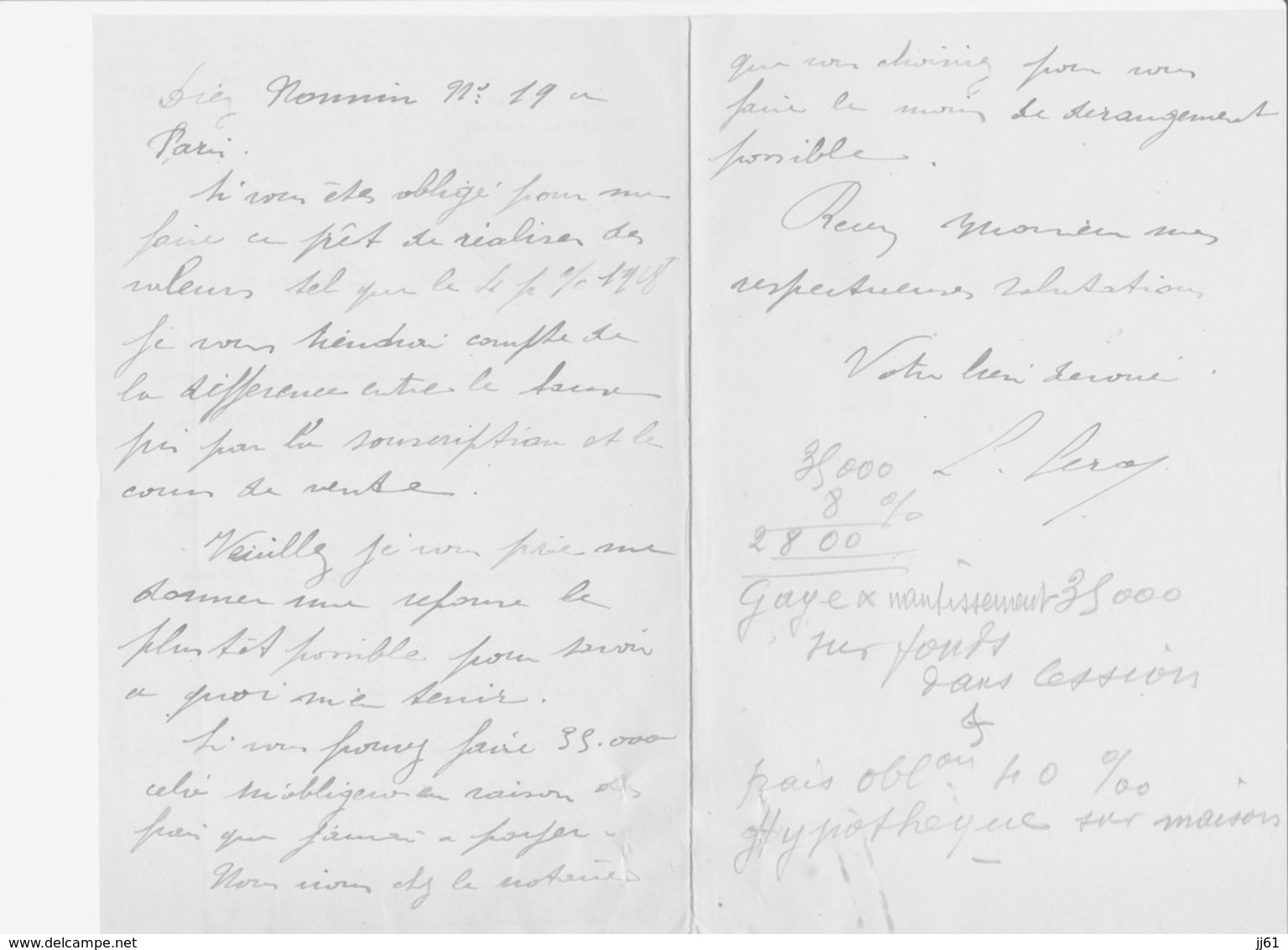 PARIS DUMESNIL TAVERNE DES BRASSERIES LETTRE DOUBLE ET ENVELOPPE ENTETE ANNEE 1920 - Autres & Non Classés