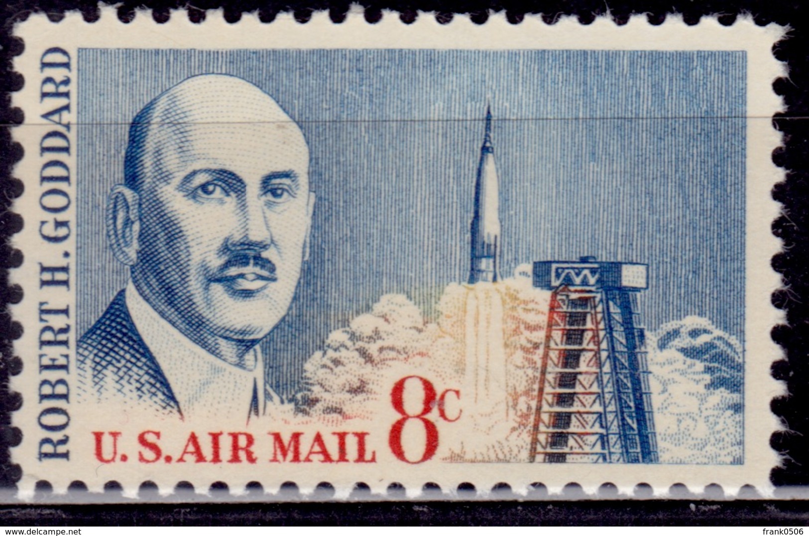 United States, 1964, Airmail, Goddard Launch Tower, 8c, Sc#C69, MNH - 3b. 1961-... Nuovi
