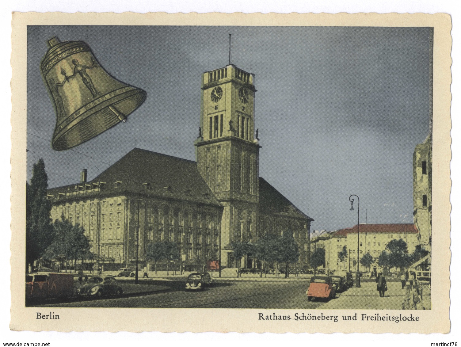 Berlin Rathaus Schöneberg Und Freiheitsglocke - Schöneberg