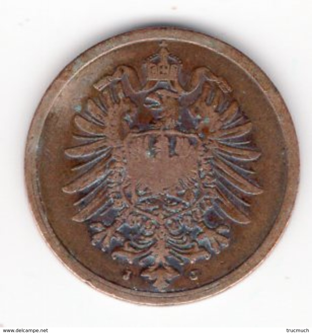 Deutsches Reich - 2 Pfennig 1874 A - 1875 A - B - C - D - E - F - G - J