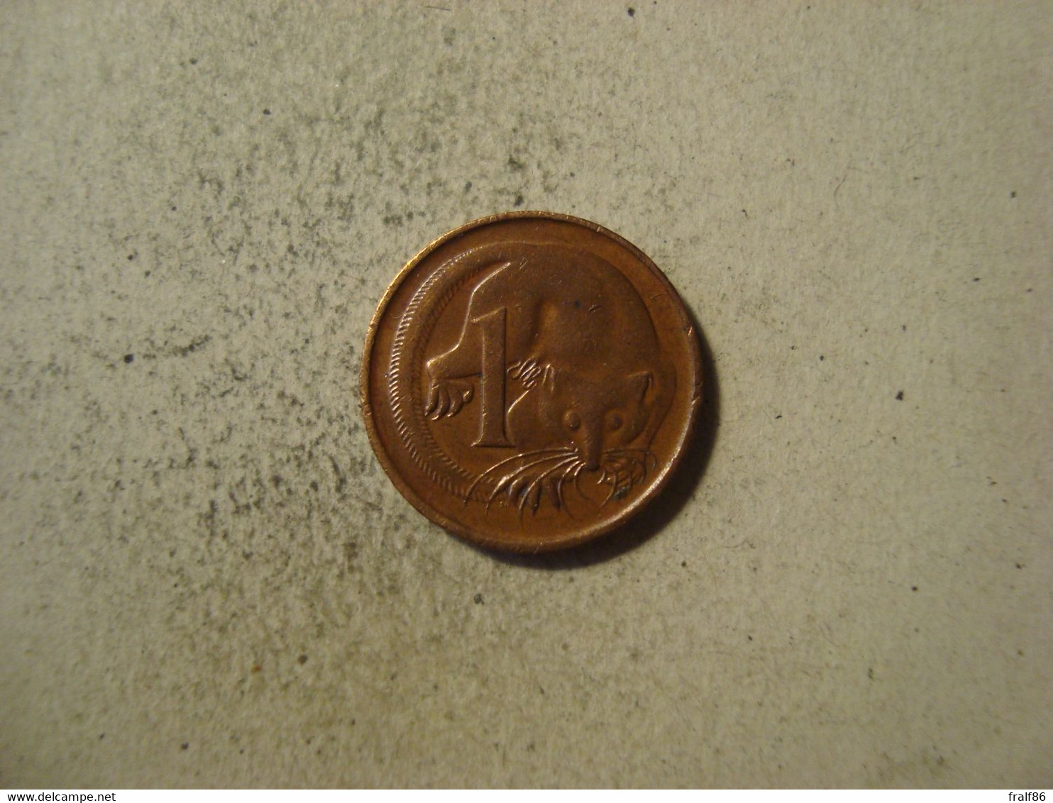 MONNAIE AUSTRALIE 1 CENT 1971 - Cent