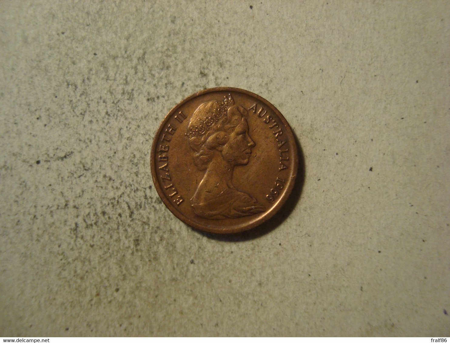 MONNAIE AUSTRALIE 1 CENT 1966 - Cent