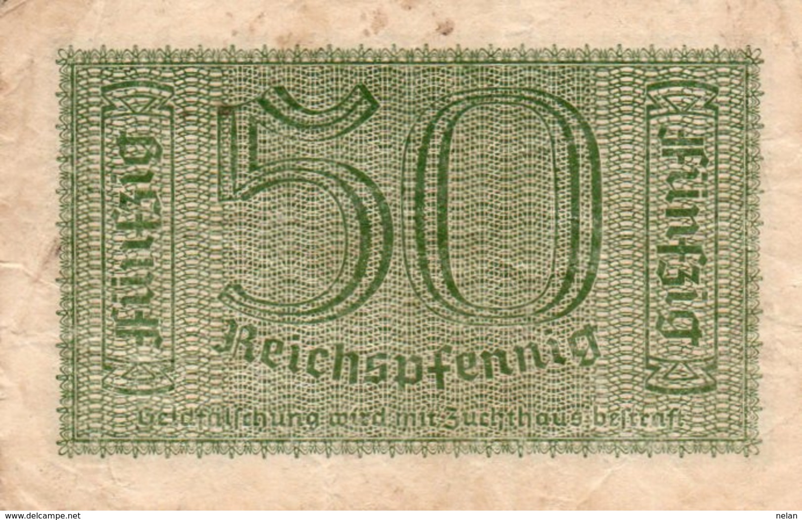 GERMANY-. 50 REICHSFENNIG 1940 **CIRC.   P-R135 - Altri & Non Classificati