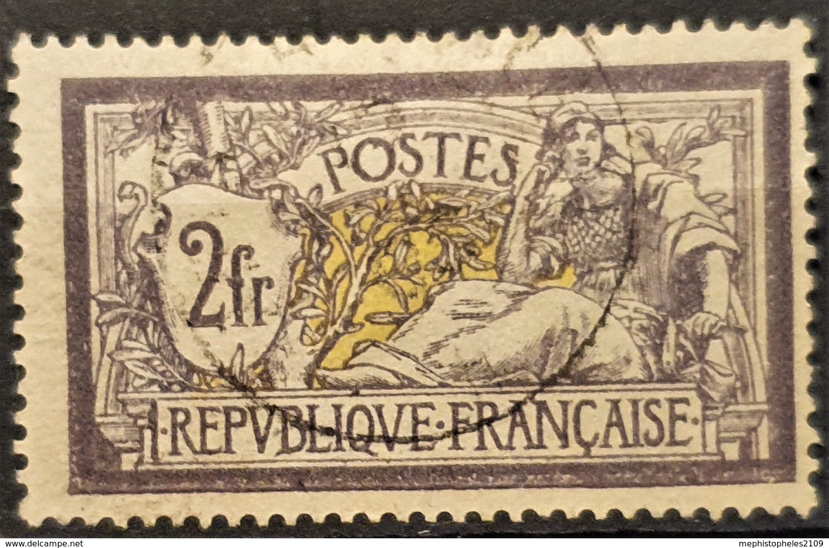 FRANCE 1900 - Canceled - YT 122 - 2F - 1900-27 Merson