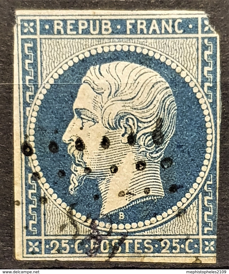 FRANCE 1852 - Canceled - YT 10 - 25c - 2me Choix! - 1852 Luigi-Napoleone