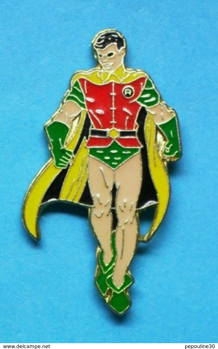 PIN'S //    ** ROBIN / COMPAGNON D'ARME DE BATMAN / DC COMIC'S ** . (© DC Comics) - BD