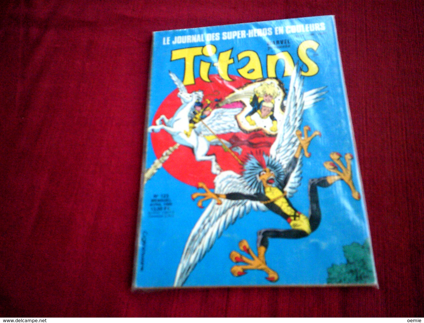 TITANS  N°  123 AVRIL  1989 - Titans