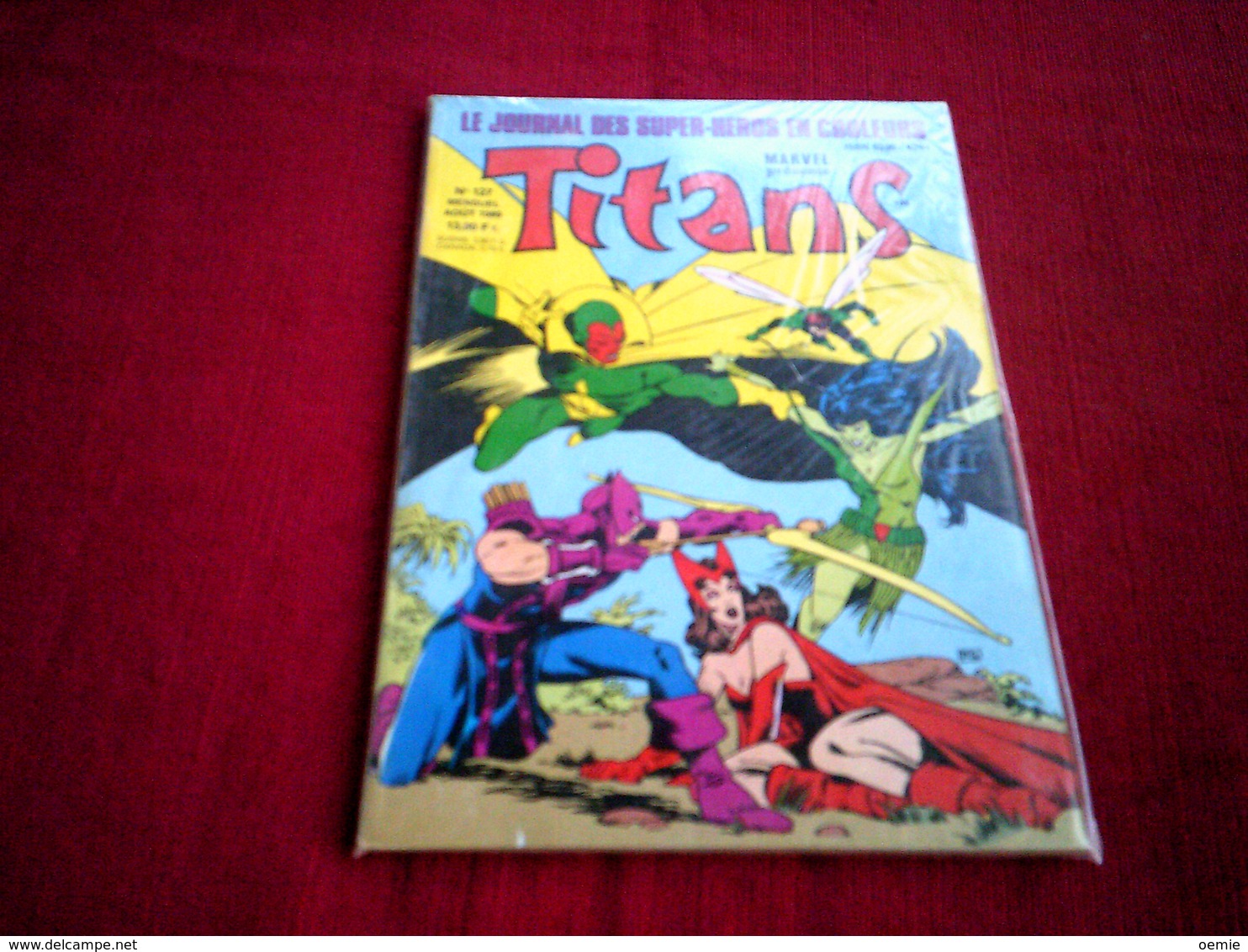 TITANS  N°  127 AOUT  1989 - Titans