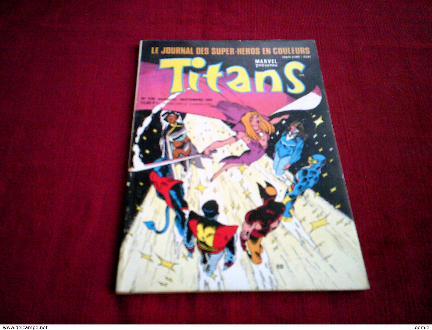 TITANS  N°  128 SEPTEMBRE 1989 - Titans