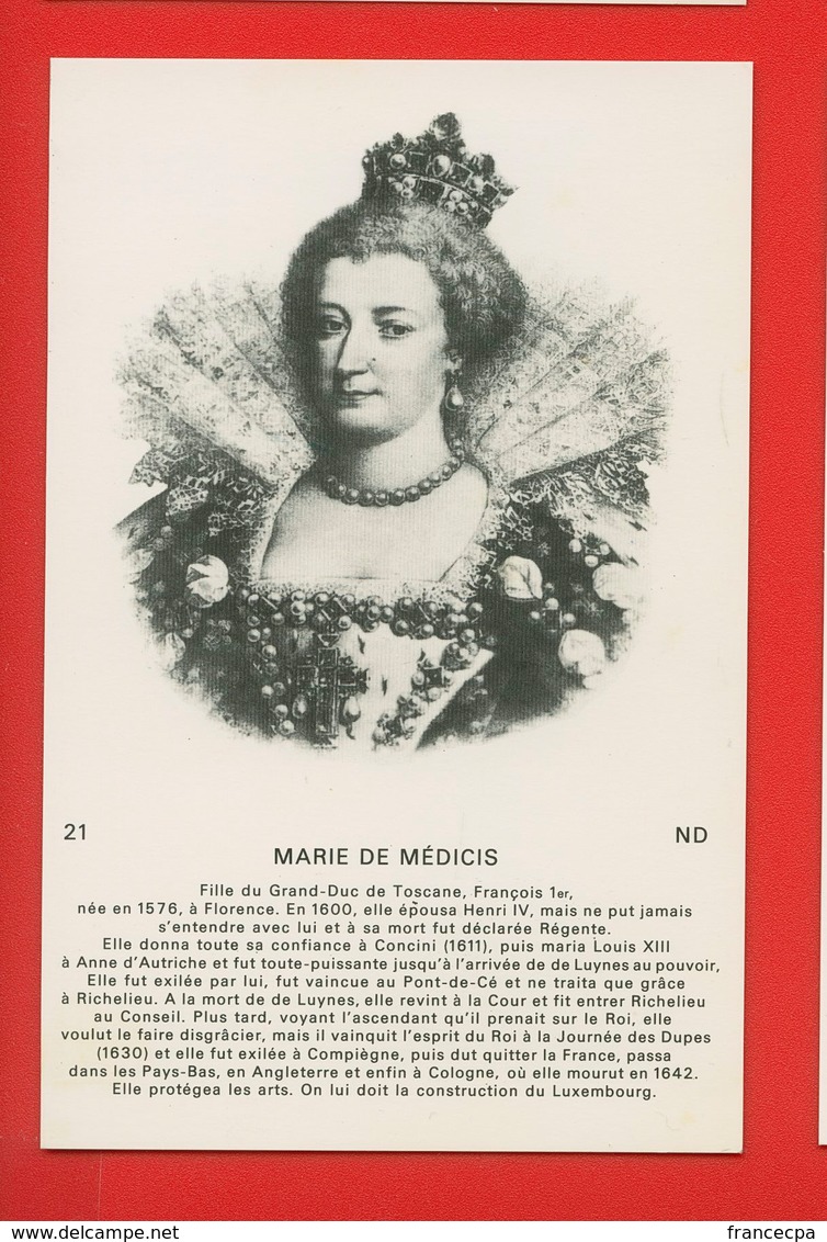 1776 - PERSONNAGES CELEBRES - MARIE DE MEDICIS - Histoire