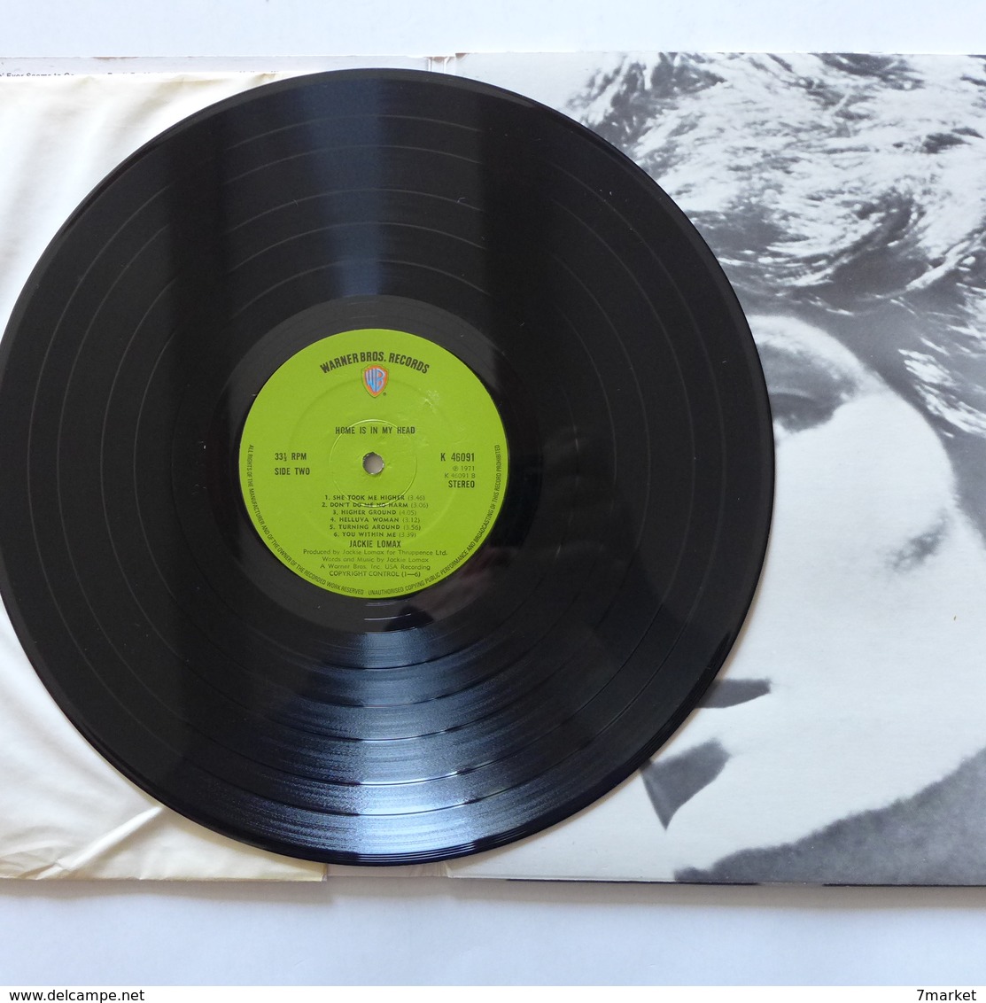 LP/ Jackie Lomax - Home Is In My Head / UK 1971 - Rock