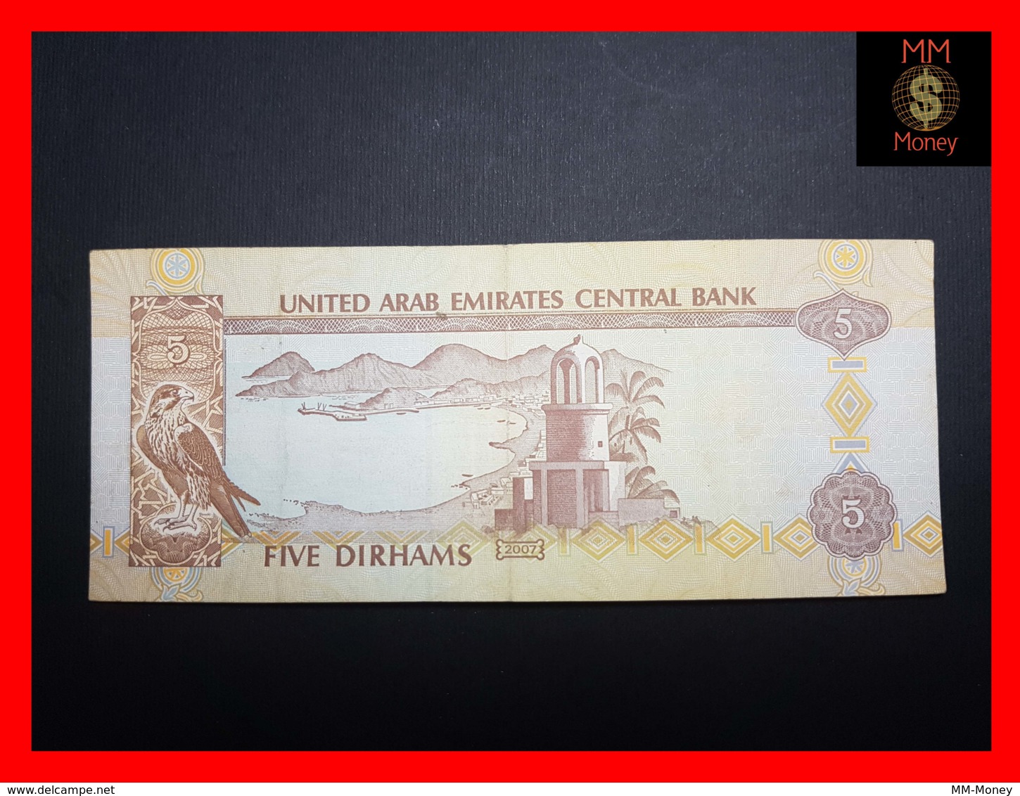 United Arab Emirates 5 Dirhams 2007  P. 19 D  VF - Emiratos Arabes Unidos