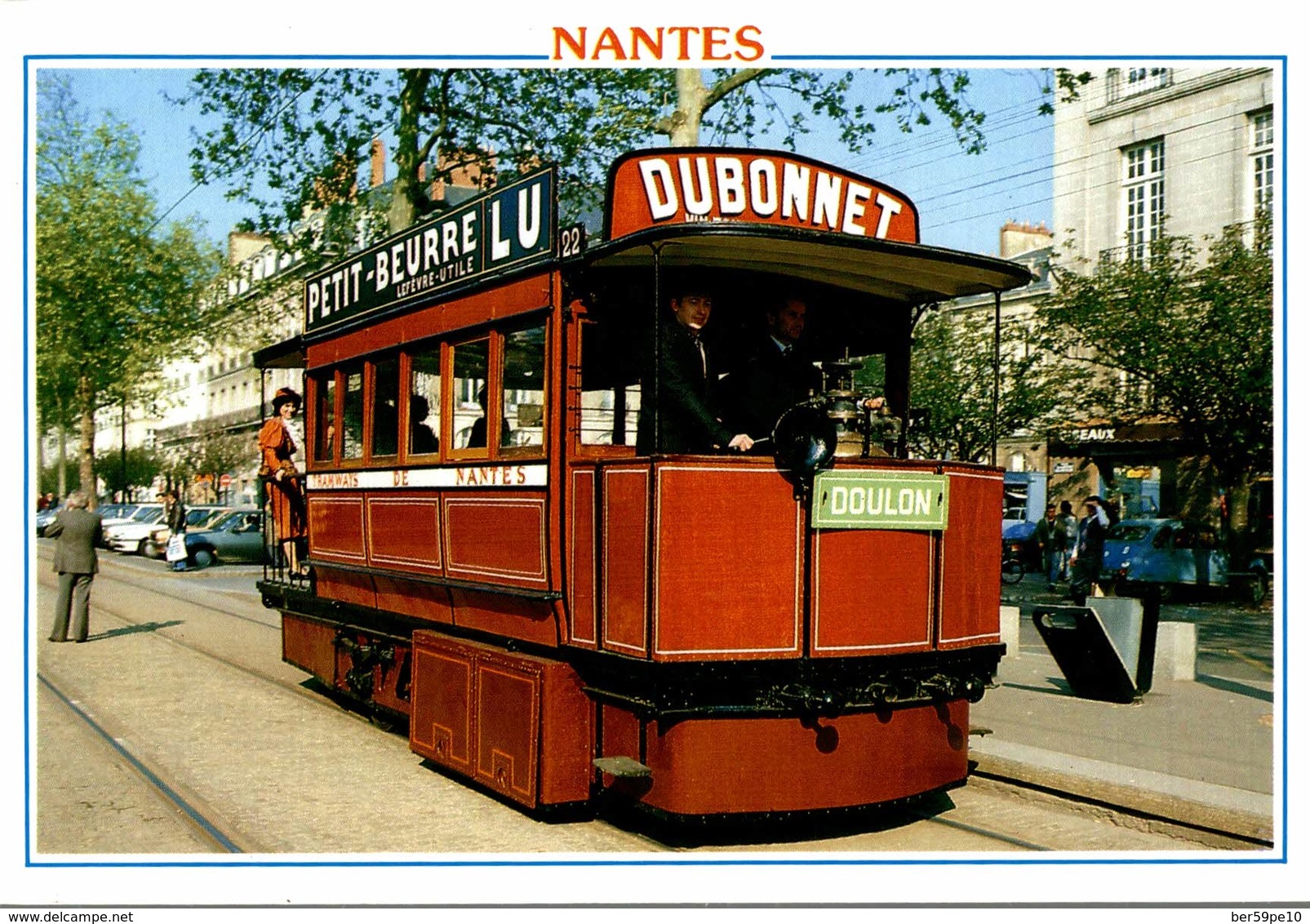 44 NANTES ANCIEN TRAMWAY DE 1879 - Nantes