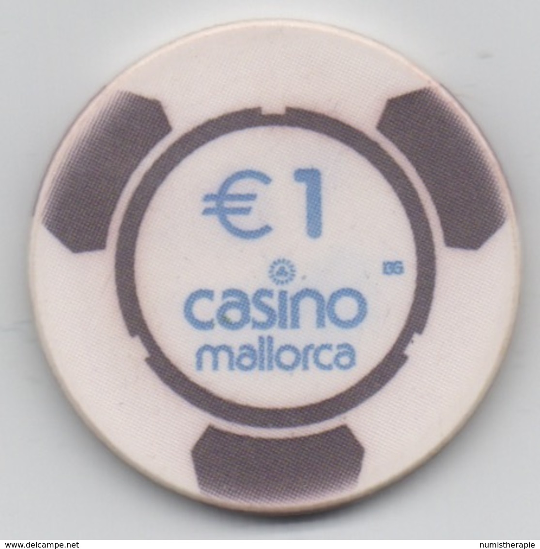 Jeton BG De Casino Mallorca Espagne €1 - Casino
