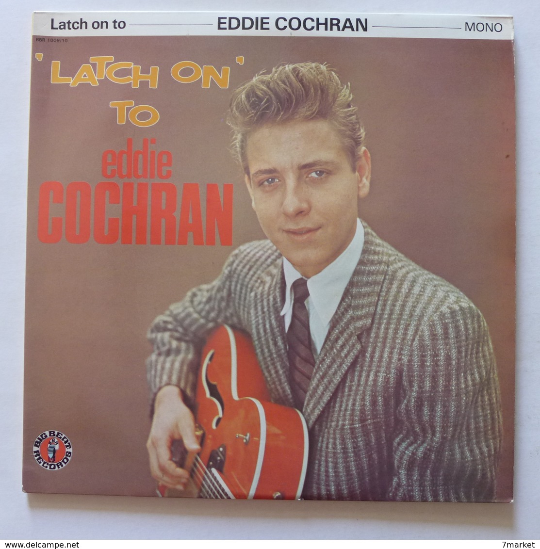 LP/  Eddie Cochran - "Latch On" To Eddie Cochran  /  1982 - 2 LP - Rock
