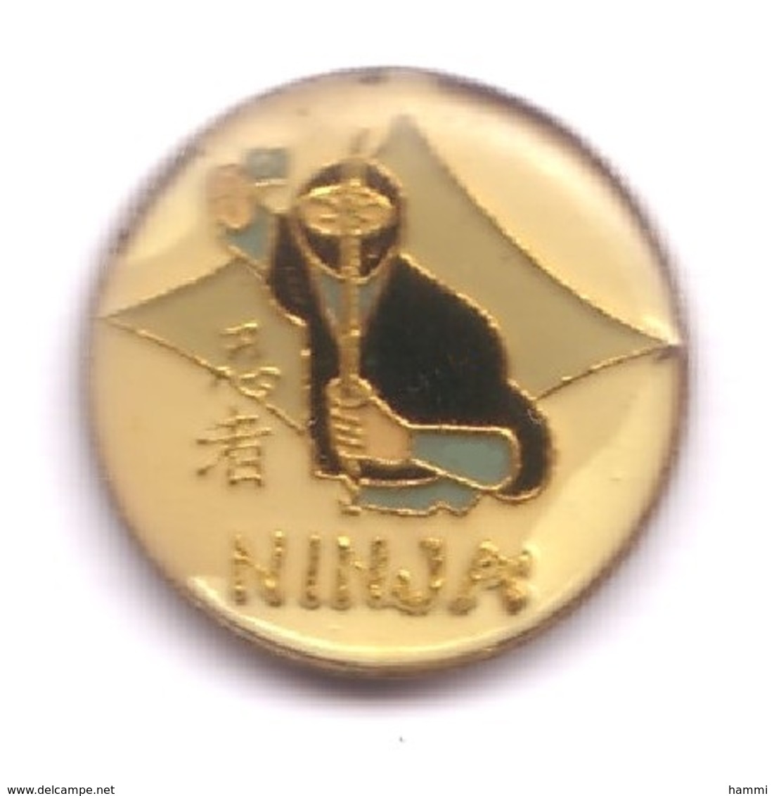 C198 Pin's Escrime épée Sabre NINJA Achat Immédiat - Schermen